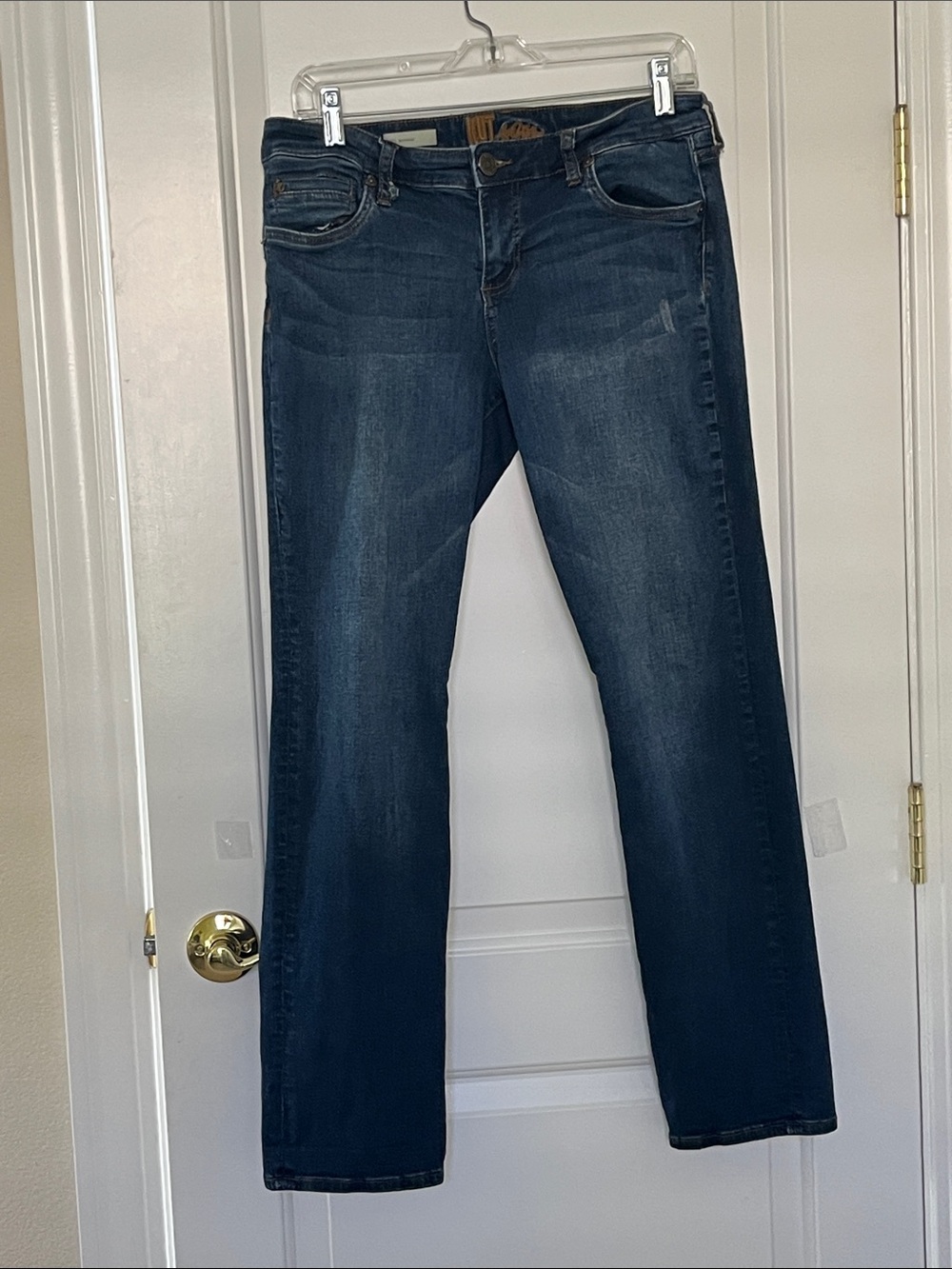 Kut from the Kloth Katy Boyfriend Dark Blue Jeans size 8